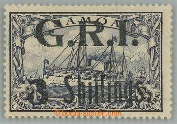 233941 - 1914 SG.113, Emperor´s Yacht 3M with overprint G.R.I. 3 Shi
