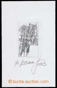 23402 - 2003 PLATE PROOF gravure from FDC with signature of author.