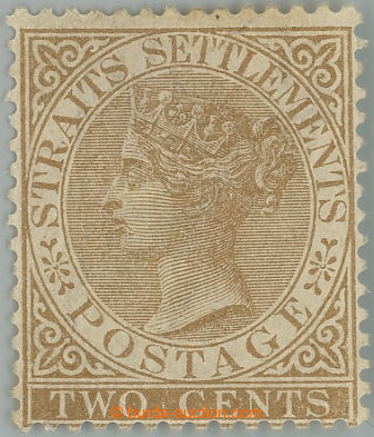 234177 - 1882 SG.50, Victoria 2c brown, wmk CA; very fine piece, c.v.