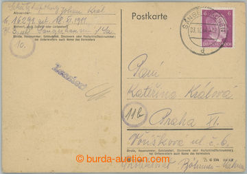 234288 - 1944 C.C.  MITTELBAU - SANGERHAUSEN - DORA / card to Protect