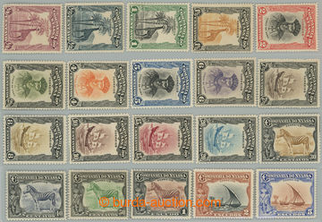 234296 - 1921/1923 Mi.95-114, Motivy ¼c - 5E, kompletní série po n