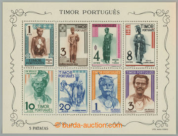 234298 - 1945 Mi.Bl.1, aršík Obyvatelé Timoru; svěží, velmi mal