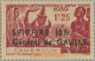 234311 - 1941 Dallay.198c, overprint War fund 1,25+10Fr, printing err