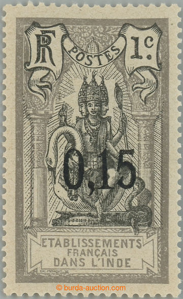 234337 - 1914 Yv.25A, Motivy 0,15/1C šedá; luxusní kus, zk. Schell