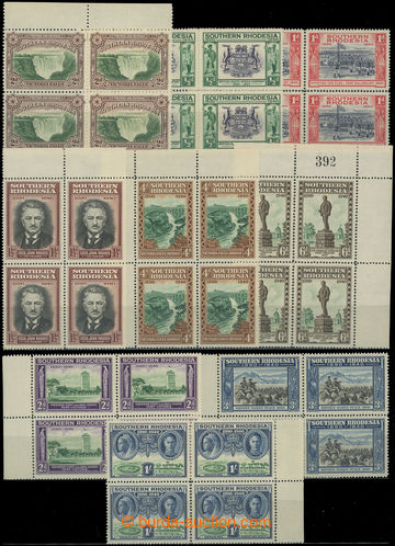 234338 - 1940-1953 SG.35a, 53-60, 71-75, Vodopády 2d + kompletní s