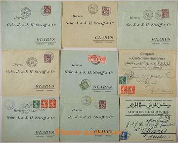 234363 - 1898-1915 FRENCH LEVANT / selection of 14 commercial letters