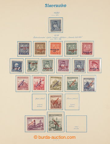 234437 - 1939-1945 [COLLECTIONS]  basic incomplete collection on hing