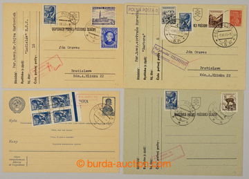 234536 - 1941 CAMPAIGN TO SSSR / comp. of 3 FP cards and 1 Soviet PC 