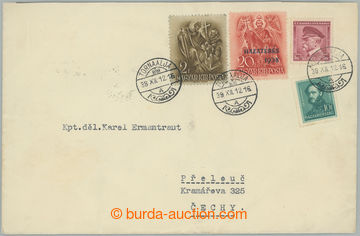 234586 - 1938 letter from zabrané Tornaľy to Bohemia, mixed maďars