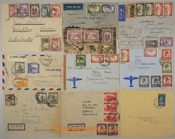 234719 - 1934-1948 SELECTON / 15 entires addressed to Czechoslovakia,