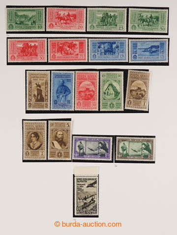 234762 - 1932-1934 [SBÍRKY] GENERÁLNÍ VYDÁNÍ / kompletní sbírk