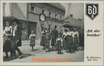 234865 - 1936 ŠUMPERK - Fest aller Deutschen, fotopohled ze slavnost