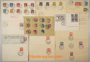 234901 - 1921-1937 JUDAICA / selection of 17 pcs of entires with vari