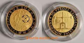 235027 - 2000 ČESKÁ MINCOVNA / pamětní medaile s motivem 10Kč Mi