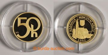 235032 - 2002 ČESKÁ MINCOVNA / memorial medals with motive of 50h C