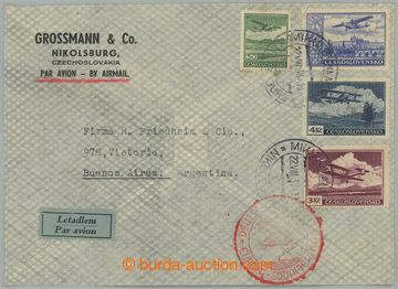 235144 - 1938 KATAPULT / EUROPA - SÜDAMERIKA / PRAHA - BUENOS AIRES,