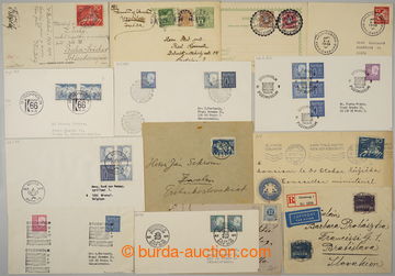 235193 - 1876-1979 SELECTION of / 20 entires: 6x Reg and airmail lett