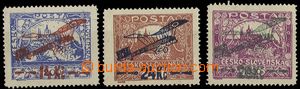 23520 - 1920 celkové falzum I.let. emise, zoubkované, označeno ra