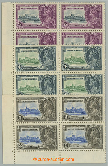 235262 - 1935 SG.143, 143a, 144, 144a, 146, 146a, Jiří V. Silver Ju