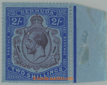 235282 - 1924-1932 SG.88c, George V. 2Sh violet / pale blue, marginal