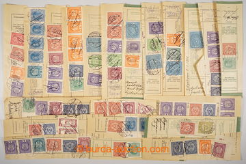 235304 - 1918 [SBÍRKY]  VYFRANKOVANÉ ÚSTŘIŽKY TELEGRAMŮ / sesta