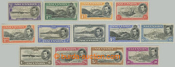 235317 - 1938-1940 SG.38s-47s, George VI. Motives ½P - 10Sh with per