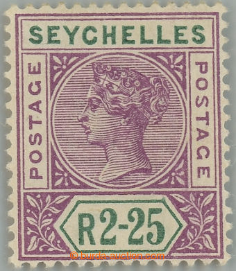 235411 - 1900 SG.36a, Viktorie 2.25R fialová / zelená s DV - Repair
