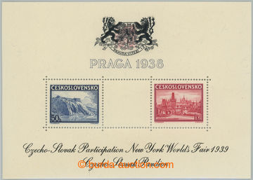 235642 - 1939 AS4a, miniature sheet Praga 1938, black text and black 