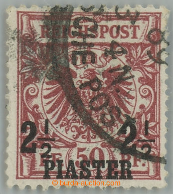 235703 - 1889 Mi.10a, Adler 50Pfg (lebhaft) braunlichrot, velmi pěkn