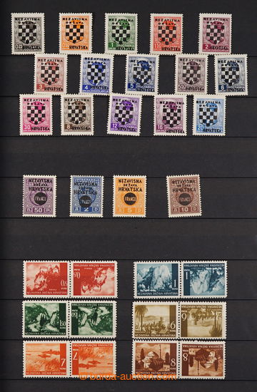 235751 - 1941-1944 [SBÍRKY]  sbírka v zásobníku A4 od první emis