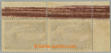 235823 -  Pof.L12 production flaw, Definitive issue 5CZK brown, perf 