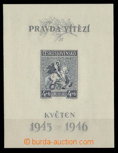 23597 - 1946 Pof.A435, aršík Květen,  II.typ, zk. Gi., kat. 400K�