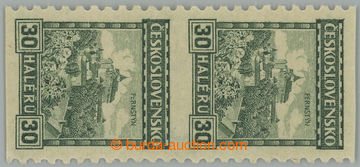 236045 - 1926 Pof.210A, Hrady 30h zelená, svitková s průsvitkou P7