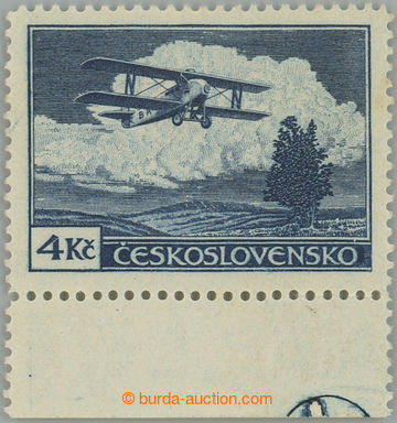 236053 -  Pof.L11 II, 4CZK blue-grey, type II., with print part/-s up