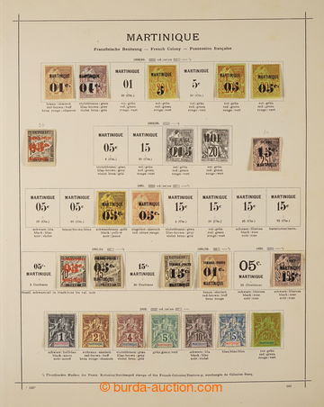 236119 - 1886-1924 [SBÍRKY]  zajímavá stará sbírka na 5 listech 