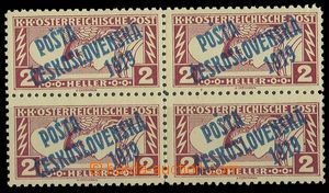 23616 -  spěšná 2h obdélník ve 4-bloku, Pof.57B.