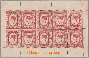 236178 - 1885 SG.30, Viktorie 2c růžovočervená, kompletní tiskov