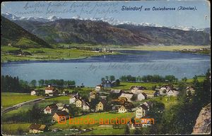 23638 - 1914 Steindorf am Ossischersee - color general view, Us, bum