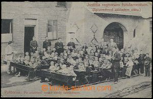 23640 - 1909 POŠTORNÁ - closure of Czech school by constabulary, U