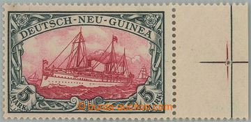 236603 - 1901 Mi.19, Emperor´s Yacht 5M without watermark, with righ