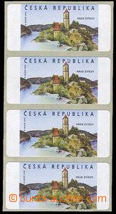 23670 - 2002 Zvíkov 4 páska bez vytištěné nominální hodnoty, 