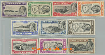 236927 - 1934 SG.21-30, George V. - Motives ½d - 5Sh; complete set, 