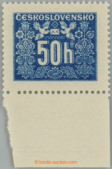236963 - 1946 Pof.D69 VV, Doplatní - hlubotisk 50h modrá s dolním 