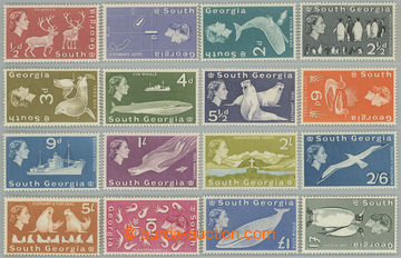 237270 - 1963-1969 SG.1-16, Alžběta II. - Motivy ½P - £1; luxusn