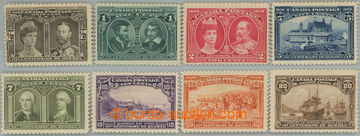 237393 - 1908 SG.188-195, 300. výročí Quebecku ½c - 20c, kompletn