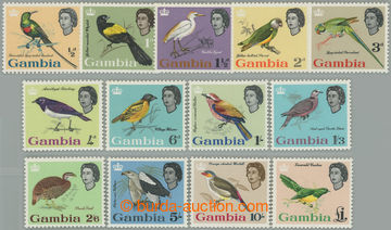 237401 - 1963 SG.193-205, Alžběta II. - Ptáci; kompletní série, 