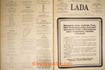 237490 - 1914 LADA / časopis Lada, list pro zájmy českých žen a 