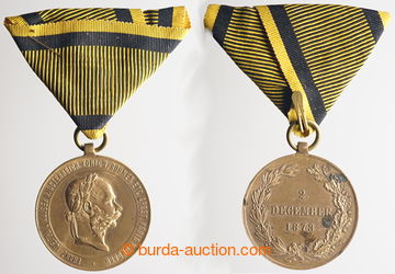 237504 - 1873 War medal 1873, bronze, neznačeno, číslovka 2 in/at 