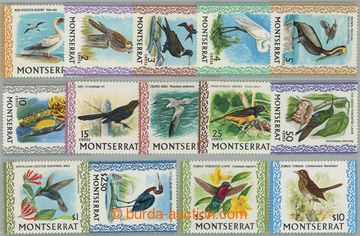 237531 - 1970-1974 SG.242-254, Ptáci 1c-$10; kompletní série, svě
