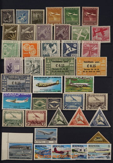 237592 - 1930-2000 [COLLECTIONS]  AIRCRAFTS / motive selection unused